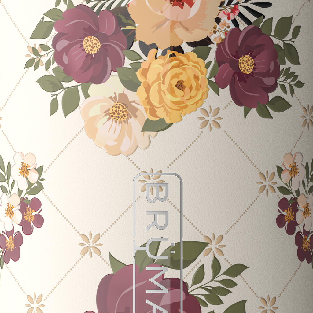Rise 25oz | Quilted Floral Tumbler | BrüMate
