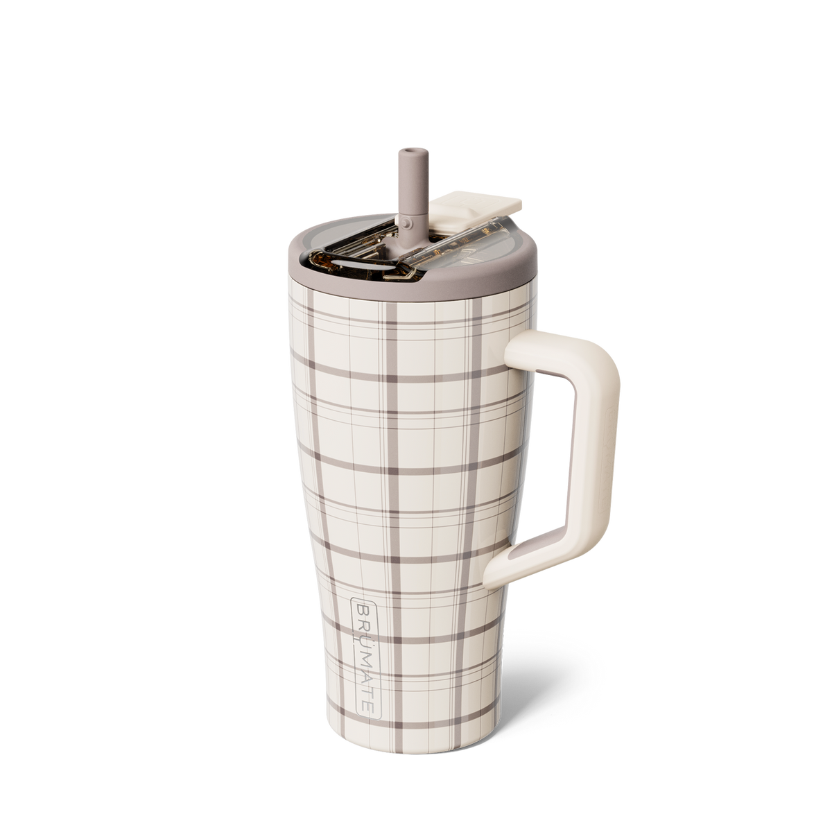 Era Flip 30oz | Oxford Plaid Tumbler | BrüMate