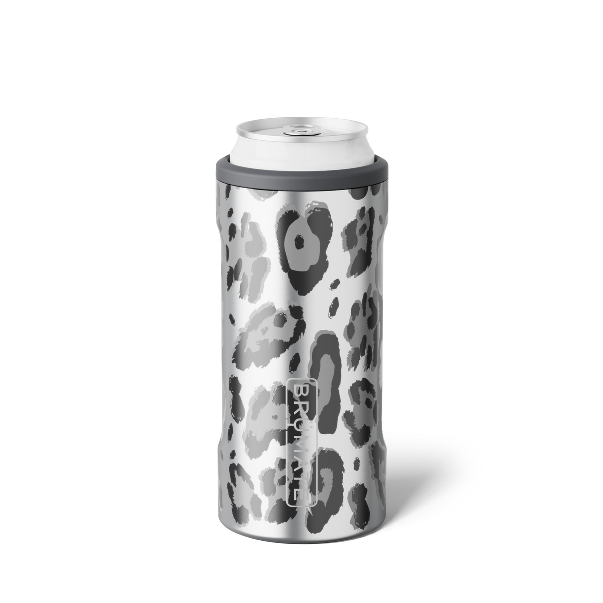 Hopsulator Slim | Metallic Leopard Can Cooler | BrüMate