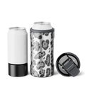 Hopsulator Trio | Metallic Leopard Can Cooler | BrüMate