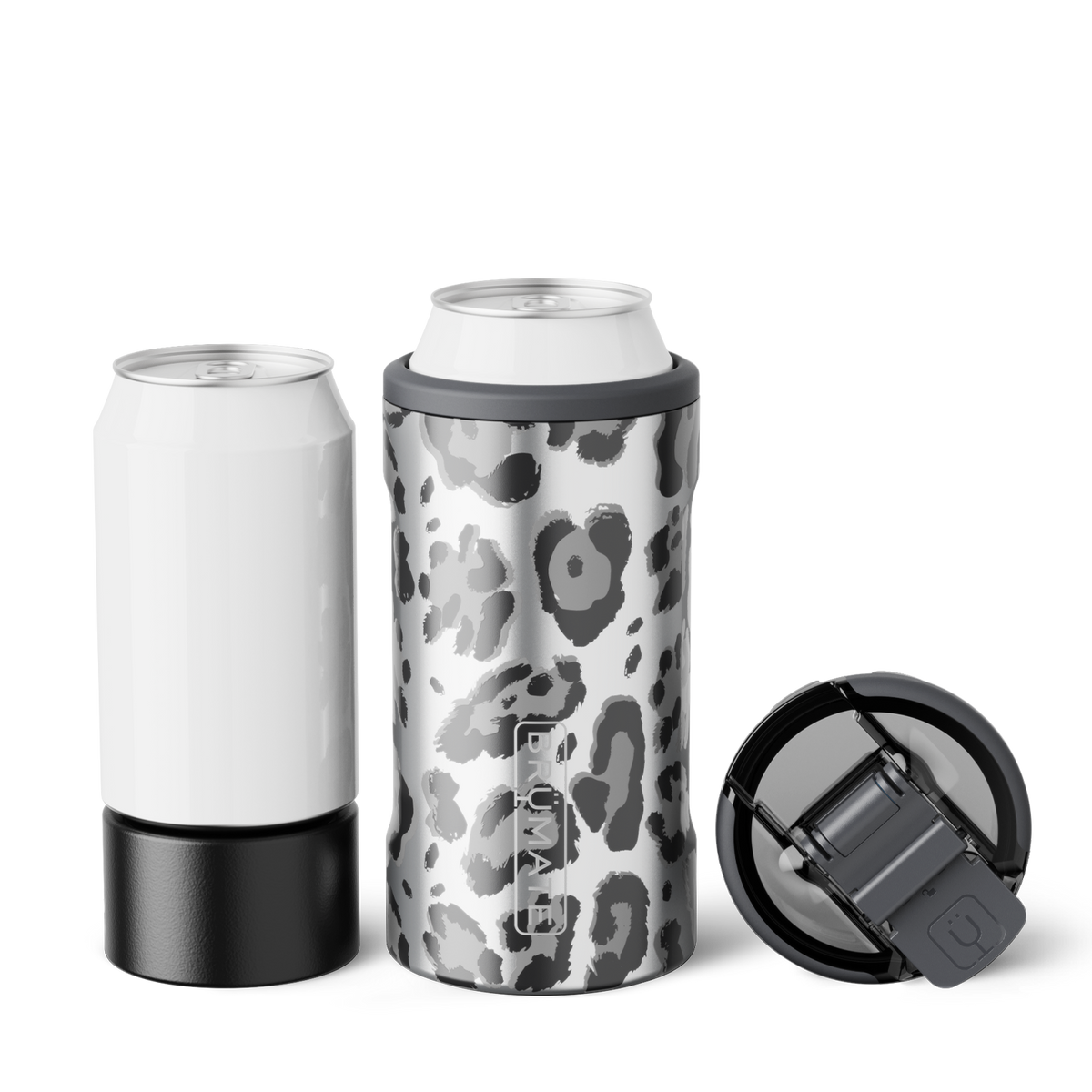 Hopsulator Trio | Metallic Leopard Can Cooler | BrüMate