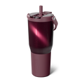 Resa Flip 35oz | Mystic Burgundy Glitter Tumbler | BrüMate