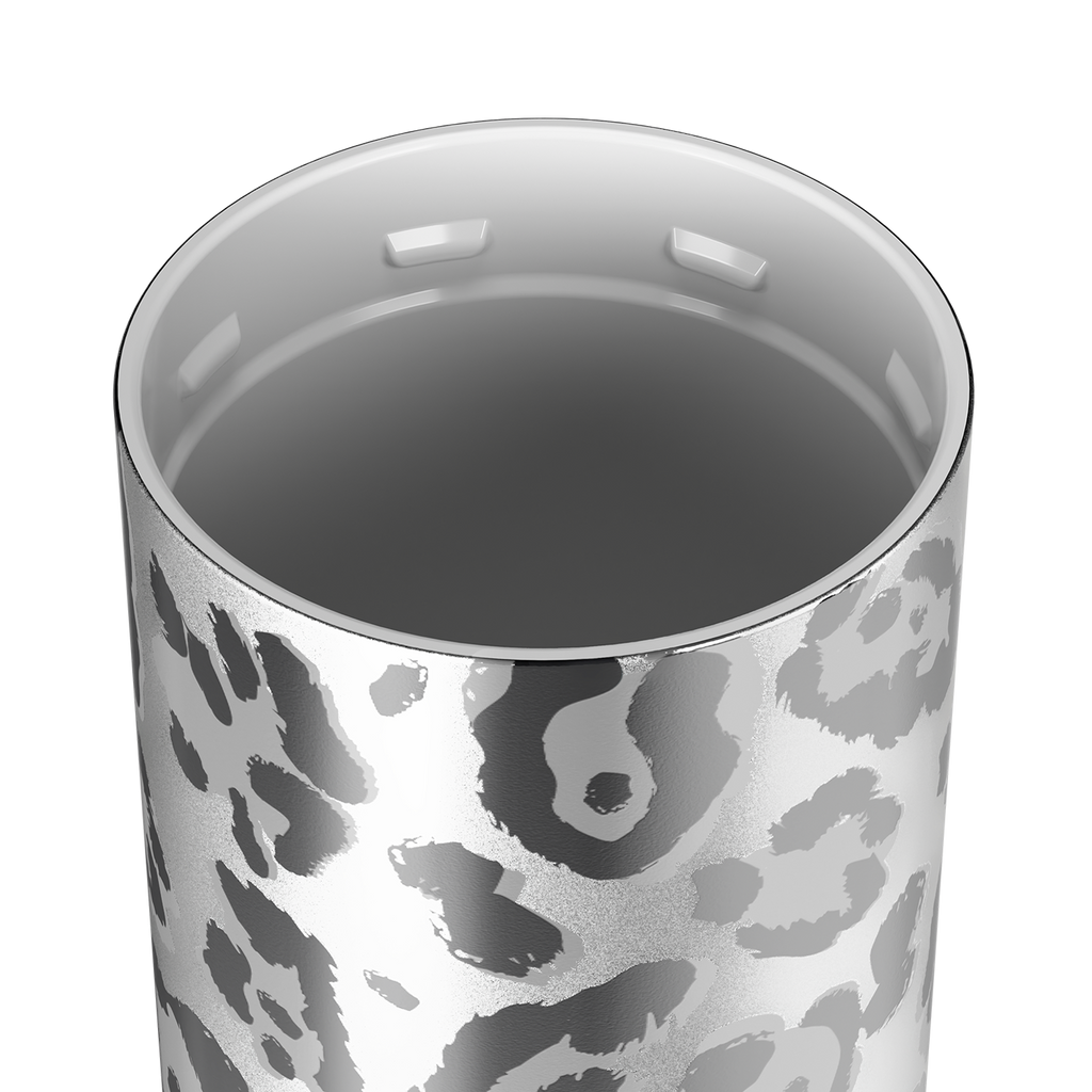Strova 18oz | Metallic Leopard Insulated Mug | BrüMate