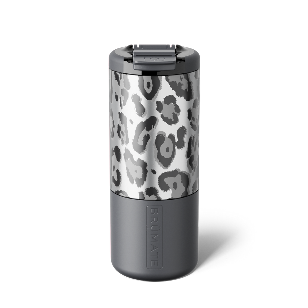 Strova 18oz | Metallic Leopard Insulated Mug | BrüMate